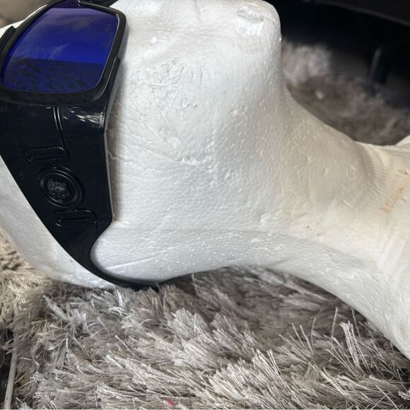 Versace 4451 GB1/55 Sunglasses Mirrored Unisex Maxi Medusa Biggie Shield Eyewear - Picture 11 of 14